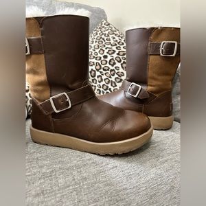 UGG BREIDA WATERPROOF CHESTNUT BOOTS